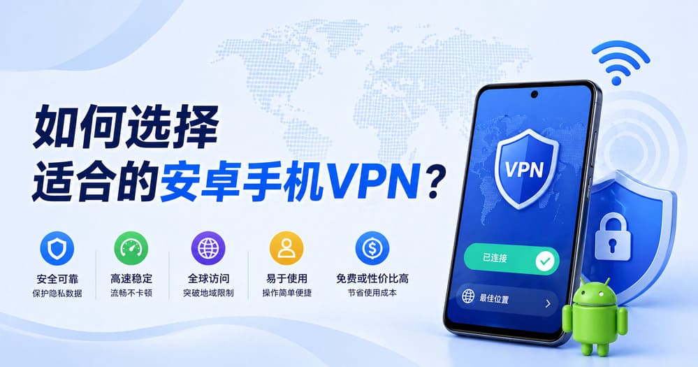如何选择安卓VPN